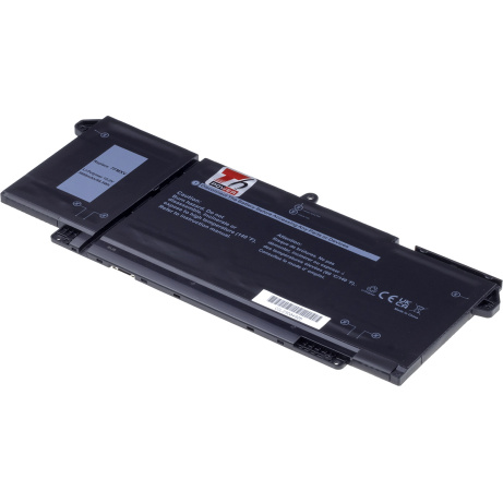 Baterie T6 Power pro Dell Latitude 5320, 7320, 7420, 7520, 3900mAh, 59Wh, 4cell, Li-pol