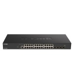 D-Link DXS-1210-28T 24 x 10G Base-T ports + 4 x 10G/25G SFP28 ports Smart Managed Switch