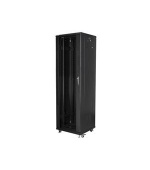 LANBERG Volně stojící skříň 19" 42U/600x600 (v rozloženém stavu) černá (RAL9004)