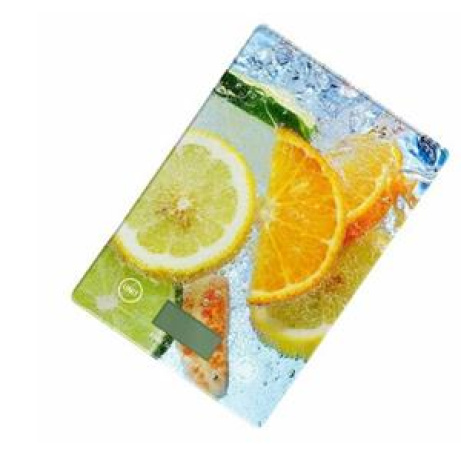 PLATINET Omega kuchyňská váha - LCD displej, 5 KG, vzor Citrus