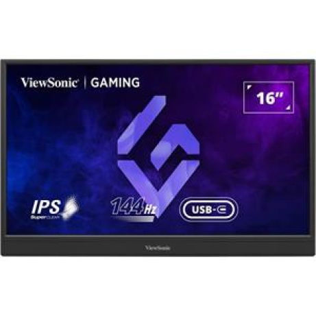 Viewsonic VX1654 16" přenosný herní IPS/1920x1080@144Hz/4,67ms/250cd/miniHDMI/2xUSB-C/Repro