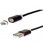Datový kabel micro USB, magnetický, nabíjecí, 1.8 m