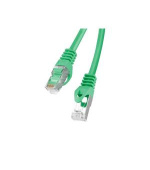 LANBERG Patch kabel CAT.6 FTP 15M zelený Fluke Passed