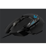 Logitech myš Gaming G502 High Performance /optická / 11 tlačítek/100 - 16000dpi - černá