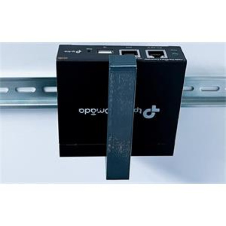 TP-LINK držák na DIN lištu pro rozměr 98x25mm šedá antracit OC200/SF1005xx/SG105xx/SG1005xx