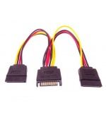 PremiumCord Napájecí kabel k HDD Serial ATA - rozdvojka M/2xF 16cm