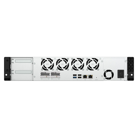 QNAP TS-h1065eU-8G (Intel 4core, ZFS, 8GB DDR5 RAM, 8x SATA + 2x E1.S, 1x PCIe, 2x 2,5GbE, 1x zdroj)