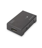 Digitus DisplayPort Opakovač na 20 m (Full HD) na 13 m (rozlišení 4K), kovové pouzdro, EQ, LED