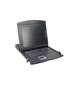 Digitus modularizovaná 43,2 cm (17 ") TFT konzole bez klávesnice, bez KVM modulu RAL 9005 černá barva