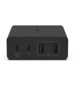 Belkin BOOST CHARGE™ 108W 4-portová USB-C Power Delivery GaN nástěnná nabíječka (USB-C 96W + USB-A 12W), černá