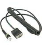 Zebra CBA-RF1-C09PAR. Connector 1: RS232, Cable length: 2.8 m, Compatibility: LI3608/LI3678