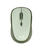 TRUST YVI+/Kancelářská/Optická/Pro praváky/1 600 DPI/Bezdrátová USB/Zelená