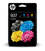 HP 937 Čtyřbalení ink. kazet, 6C400NE