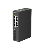 D-Link DIS-210G-12UP 12-Port Gigabit Industrial PoE++ Smart Managed Switch with 4 x SFP Ports