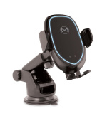 Univerzální automatický držák do auta s bezdrátovým nabíjením ACH-100 černý