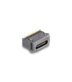 Delock 16-pinový SMD konektor USB 5 Gbps USB Type-C™, zásuvkový, k montáži pájením, vodotěsný, 10 ks