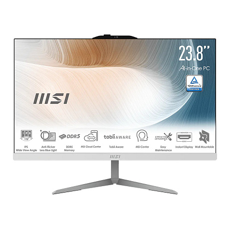 MSI Modern 23.8"FHD/Core 5/16GB/512/W11H bílý