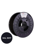 Filament C-TECH PREMIUM LINE, TPU 90A, flexibilní, dopravní černá, RAL9017, 1,75mm, 1kg