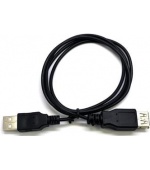 C-TECH USB A-A 1,8m 2.0 prodlužovací, černý