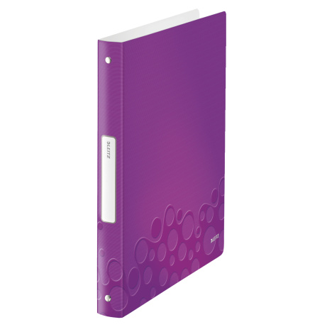 LEITZ Desky s 4kroužkovým mechanismem WOW, purpurová