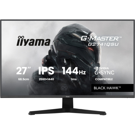 iiyama G-Master/G2741QSU-B1/27"/IPS/QHD/144Hz/1ms/Černá/3R