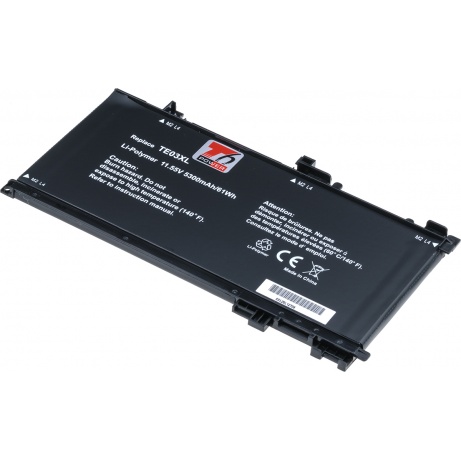Baterie T6 Power pro HP Pavilion 15-bc000, 15-bc200, Omen 15-ax000, 5300mAh, 61Wh, 3cell, Li-pol