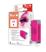 PEACH kompatibilní cartridge Canon CLI-8M, Magenta, 13 ml