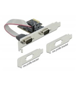 Delock PCI Express Karta na 2 x Sériový RS-232