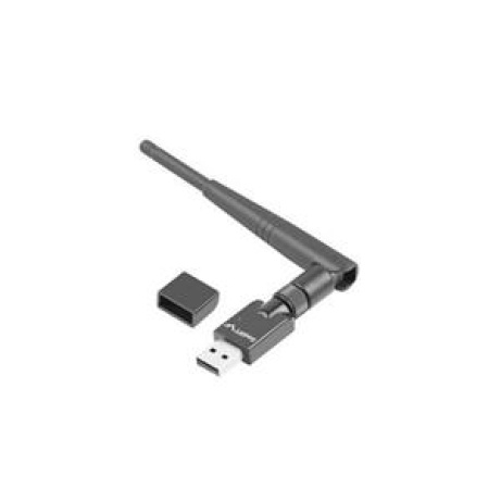 LANBERG USB ADAPTÉR BEZDRÁTOVÉ SÍŤOVÉ KARTY  NC-0150-WE N150 1X EXTERNÍ ANTÉNA
