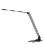 Platinet stolní LED lampa 10W, dotykové ovládání, USB port, ALU