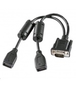 Honeywell VM3 USB Y CABLE - D15 MALE TO TWO USB TYPE A PLUG
