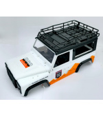 Použitá bílá karoserie pro RC auto RMT LAND ROVER 1/12