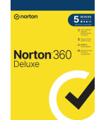 NORTON 360 DELUXE 50GB +VPN 1 uživatel pro 5 zařízení na 3 roky