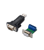 Digitus převodník USB 2.0 na sériový port, RS485, DSUB 9M + Pinout adaptér