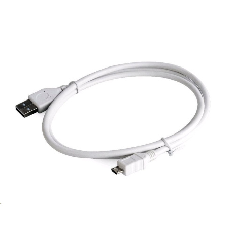 GEMBIRD CABLEXPERT Kabel USB A Male/Micro USB Male 2.0, 0,5m, White, High Quality