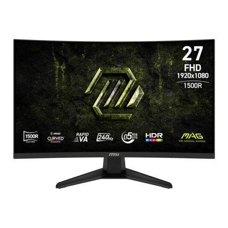 MSI MAG/275CF X24/27"/VA/FHD/240Hz/0,5ms/Černá/3R