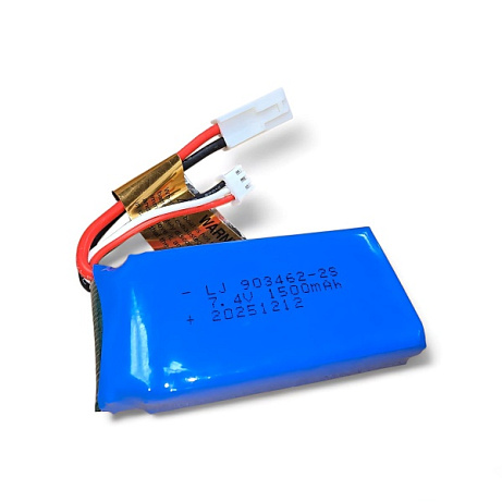 Akumulátor Li-Po 7.4V 1500mAh Mini tamiya