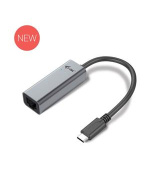 i-Tec USB-C METAL Gigabit Ethernet 10/100/1000 adaptér, LED, RJ45