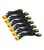 Power Cord Kit (6 ea), Locking, C13 to C14, 1.8m