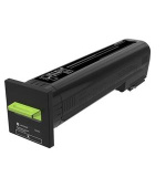 Lexmark CS820, CX82x, CX860 Black Return Programme Toner Cartridge - 8 000 stran
