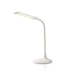 Nedis LTLG3M1WT4 - Stmívatelná LED Stolní Lampa | Dotykové ovládání | 3 režimy svícení | Nabíjecí baterie | 280 lm