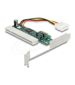 Delock Riser Card PCI Express x1 na 1 x PCI 32 Bit 5 V, slot 2 x PCI Asmedia