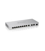 Zyxel XGS1250-12 v2, 12-Port Gigabit webmanaged Desktop Switch with 8 port 1G + 3-Port MultiGig 1/2.5/5/10G + 1-Port SFP