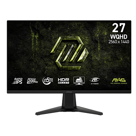 MSI MAG/275QF E20/27"/IPS/QHD/200Hz/0,5ms/Černá/3R