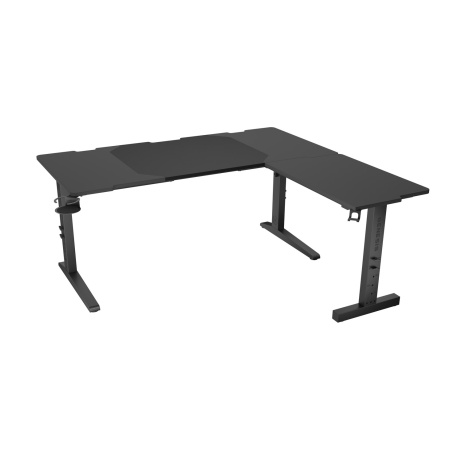 Herní stůl Genesis HOLM MODULAR 160 ROHOVÝ, RGB