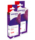 WECARE ARMOR sada ink kompatibilní s CANON CLI526BK 2x10,5ml,černá,CLI-526 BK