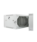 LANBERG RACKOVÁ SKŘÍŇ 19" DVOUDÍLNÁ NÁSTĚNNÁ 6U/600X600 (FLAT PACK) ŠEDÁ