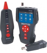 W-Star Tester kabelů UTP WSNF8601,CAT5, CAT6, detektor kabelů, UTP, RJ11, BNC, POE, Ping