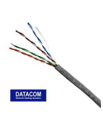 DATACOM UTP drát CAT5E PVC,Eca 50m šedý - metráž