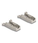 Delock Plastový kryt D-Sub na 9 pinový zástrčkový / zásuvkový konektor s gumovými těsněními